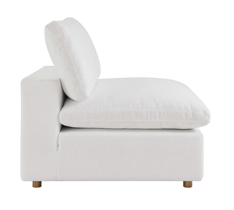 Commix 4 Piece Down Filled Overstuffed Sectional Sofa Set