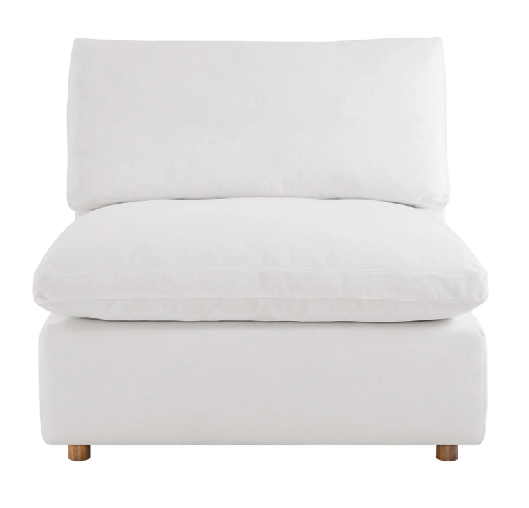 Commix 4 Piece Down Filled Overstuffed Sectional Sofa Set