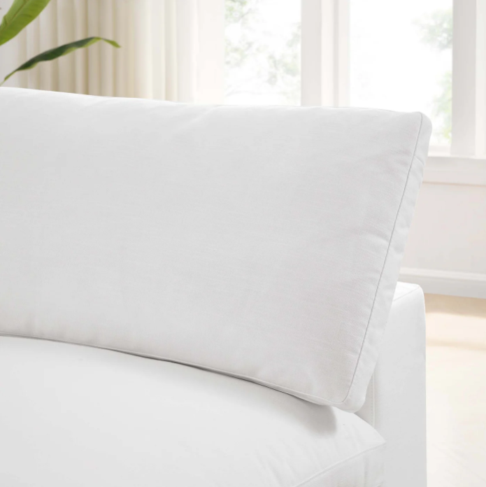 Commix 4 Piece Down Filled Overstuffed Sectional Sofa Set