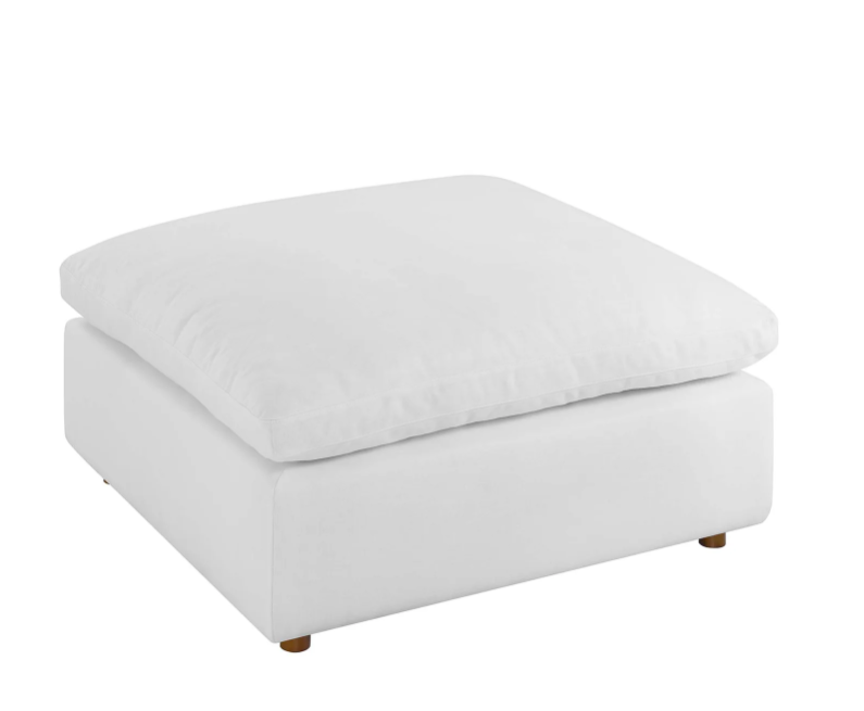 Commix 4 Piece Down Filled Overstuffed Sectional Sofa Set