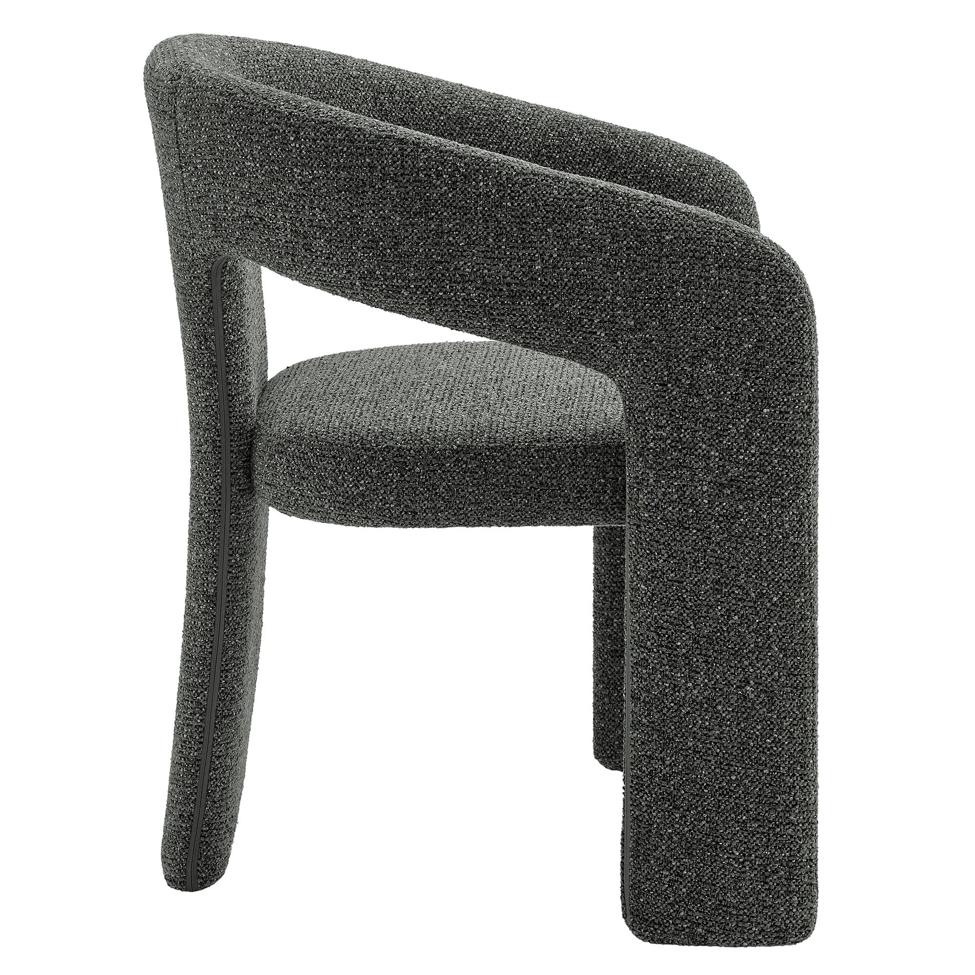 Modway Oslo Barrel Fabric Upholstered Dining Accent Chair – Modern Comfort Style