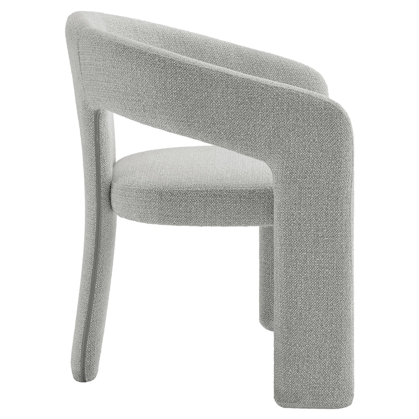 Modway Oslo Barrel Fabric Upholstered Dining Accent Chair – Modern Comfort Style