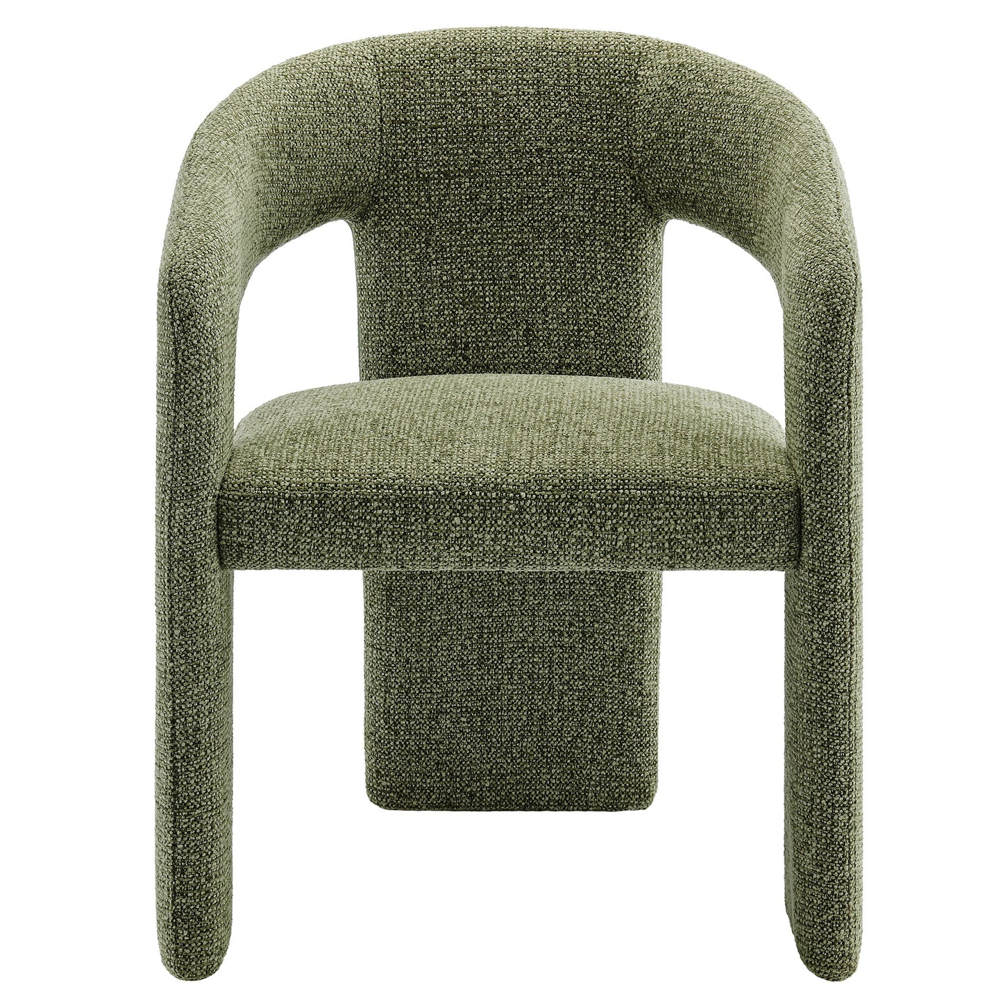Modway Oslo Barrel Fabric Upholstered Dining Accent Chair – Modern Comfort Style