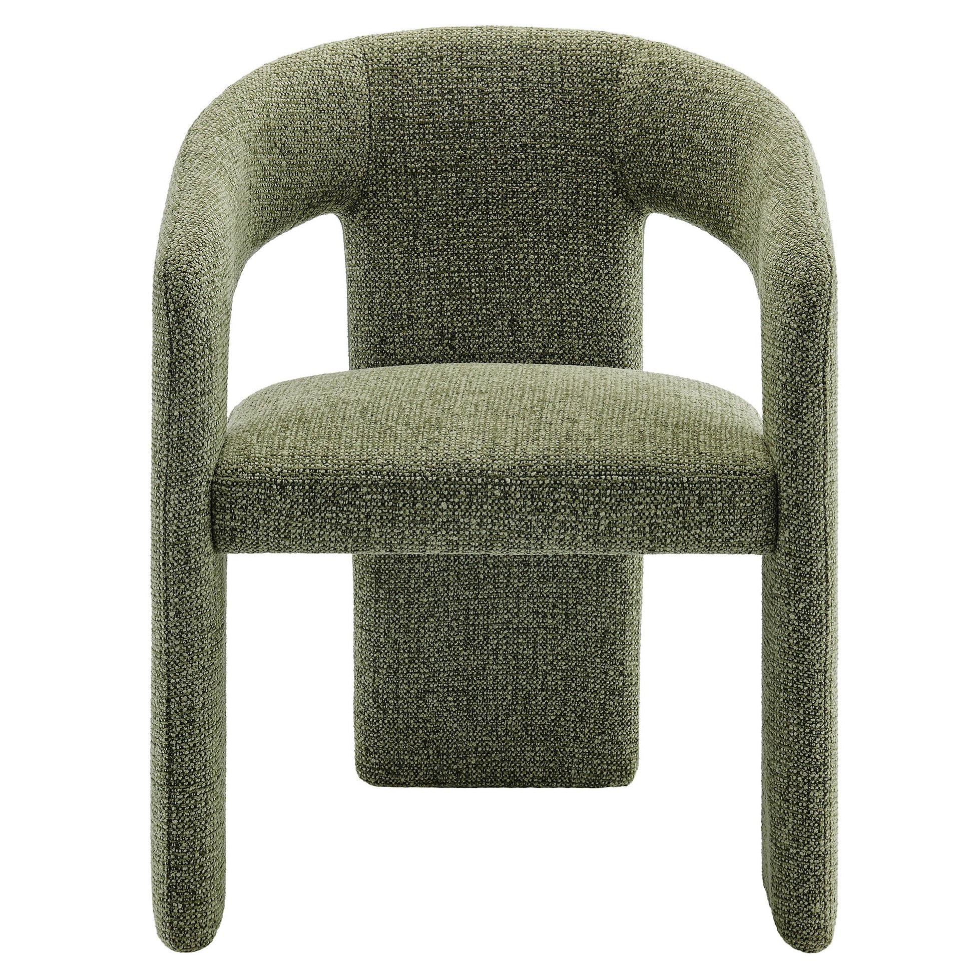 Modway Oslo Barrel Fabric Upholstered Dining Accent Chair – Modern Comfort Style