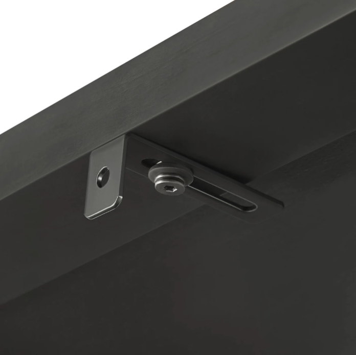 Vexley 60 Inch Arched Bookshelf