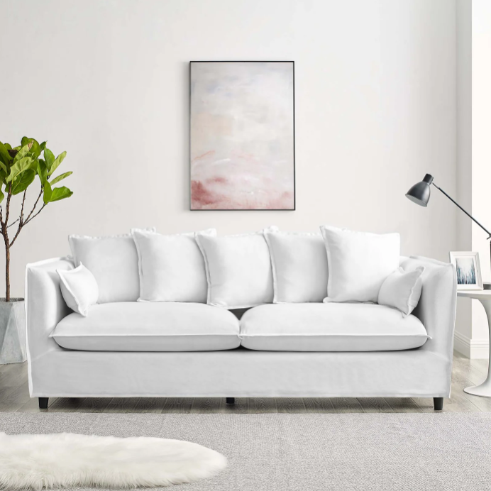 Avalon Slipcover Fabric Sofa