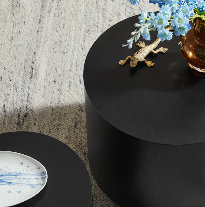 Amani Round Nesting Coffee Tables Set of 2