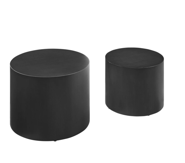 Amani Round Nesting Coffee Tables Set of 2