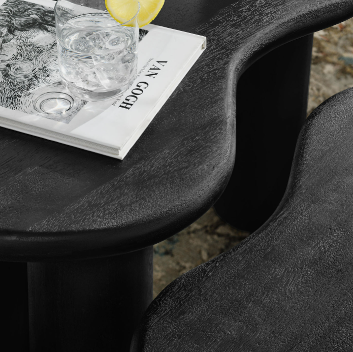 Hackney Mango Wood Nesting Coffee Table Set