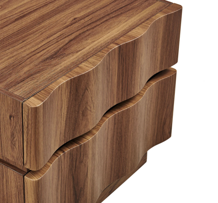 Isola 2 Drawer Nightstand