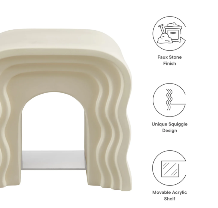 Jorin Squiggle Side Table