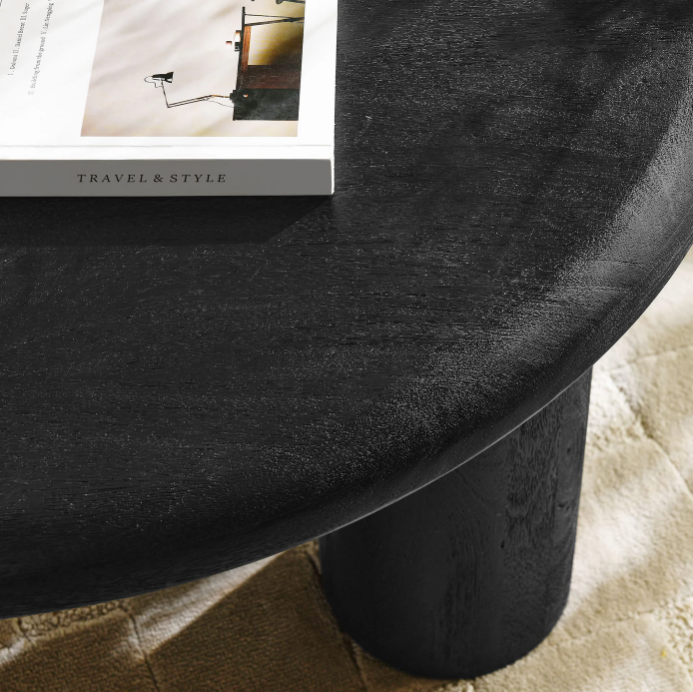 Mavina Round Mango Wood Coffee Table