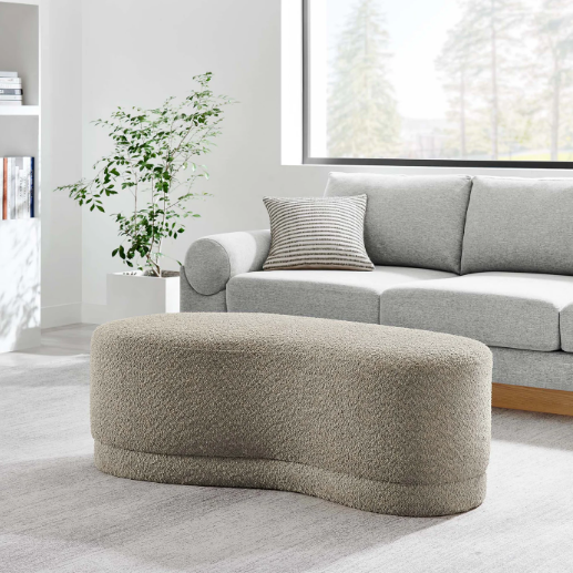 48" Upholstered Ottoman Bench