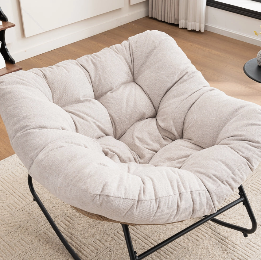 Mesa Chenille Upholstered Rocking Chair