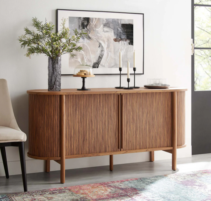 Cadence 63" Curved Sideboard