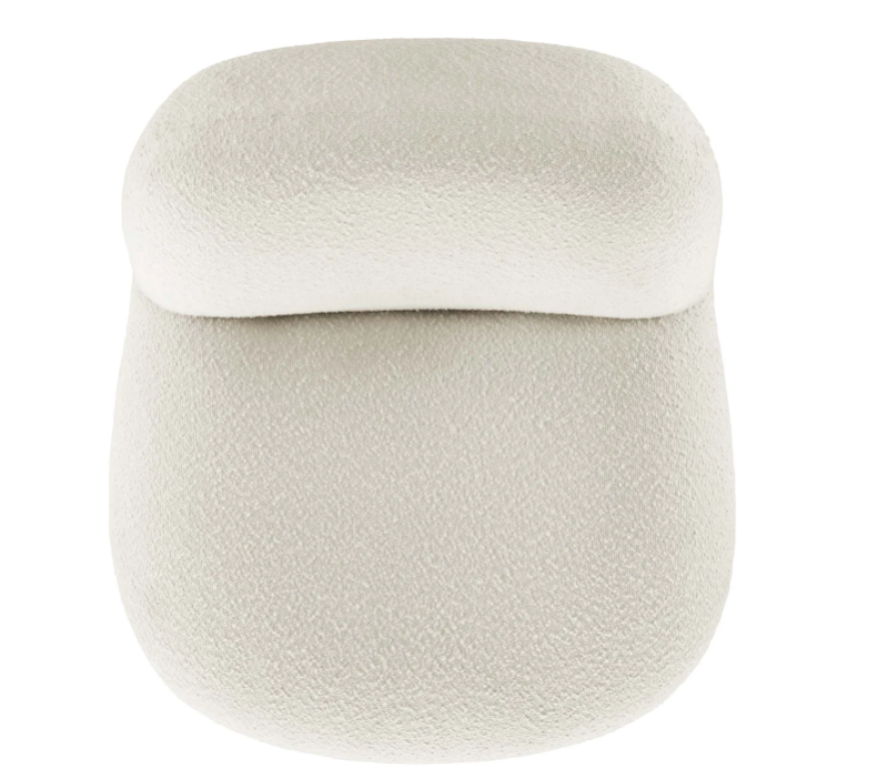 Kindred Boucle Upholstered Fabric Swivel Chair