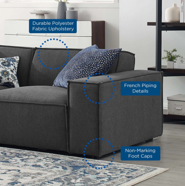 Restore 4-Piece Sectional Sofa by Vinci