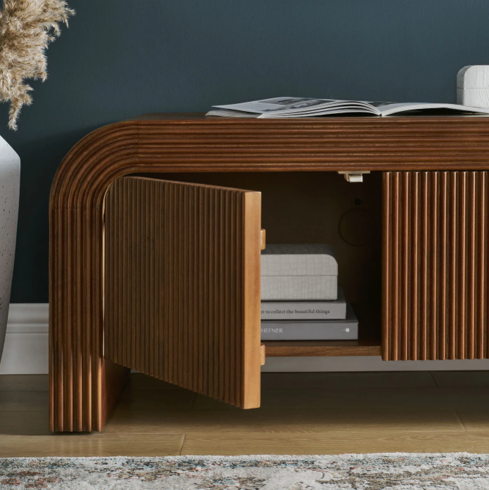 Waterflute 68" Fluted TV Stand