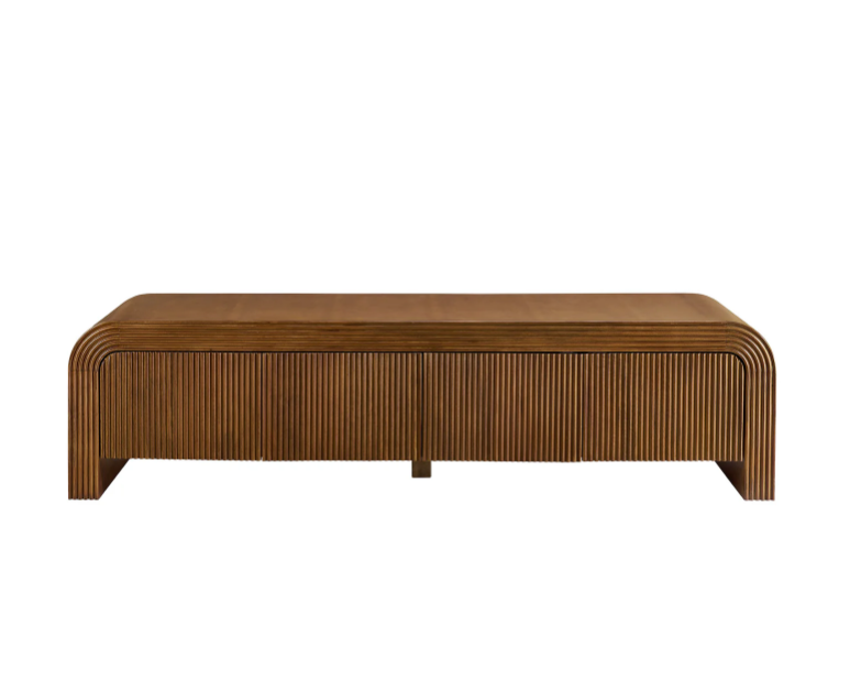 Waterflute 68" Fluted TV Stand