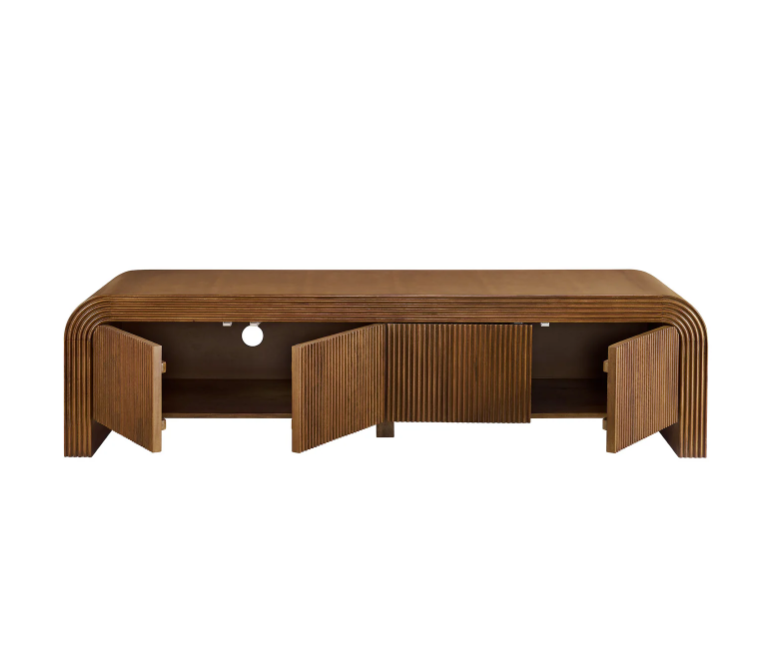 Waterflute 68" Fluted TV Stand