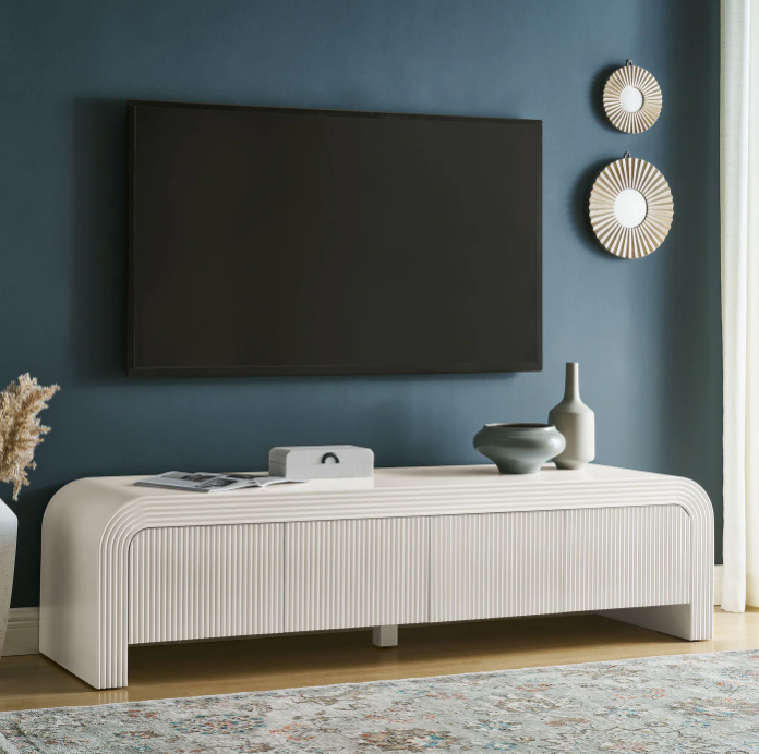 Waterflute 68" Fluted TV Stand